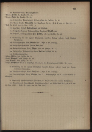 Kaiserlich-königliches Armee-Verordnungsblatt: Personal-Angelegenheiten 19170203 Seite: 15