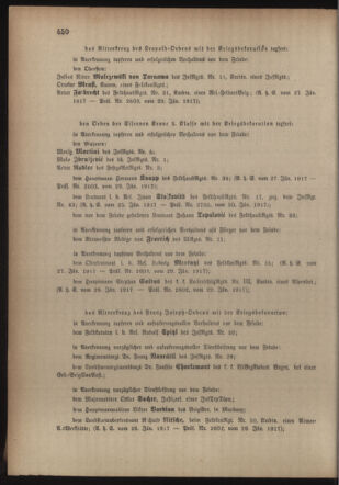 Kaiserlich-königliches Armee-Verordnungsblatt: Personal-Angelegenheiten 19170203 Seite: 2