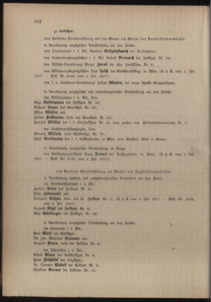 Kaiserlich-königliches Armee-Verordnungsblatt: Personal-Angelegenheiten 19170212 Seite: 18