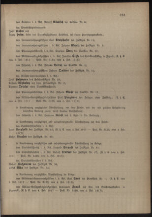 Kaiserlich-königliches Armee-Verordnungsblatt: Personal-Angelegenheiten 19170212 Seite: 19