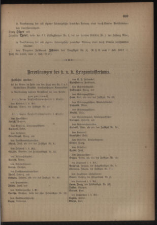 Kaiserlich-königliches Armee-Verordnungsblatt: Personal-Angelegenheiten 19170214 Seite: 19