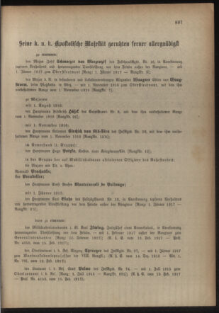 Kaiserlich-königliches Armee-Verordnungsblatt: Personal-Angelegenheiten 19170217 Seite: 3