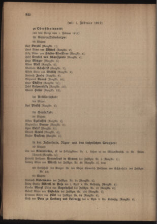 Kaiserlich-königliches Armee-Verordnungsblatt: Personal-Angelegenheiten 19170219 Seite: 2