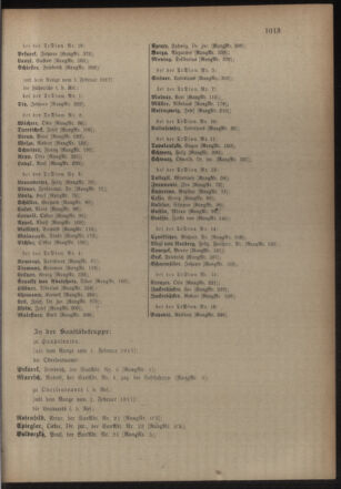 Kaiserlich-königliches Armee-Verordnungsblatt: Personal-Angelegenheiten 19170219 Seite: 93