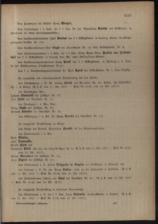 Kaiserlich-königliches Armee-Verordnungsblatt: Personal-Angelegenheiten 19170224 Seite: 9