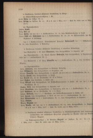 Kaiserlich-königliches Armee-Verordnungsblatt: Personal-Angelegenheiten 19170317 Seite: 12