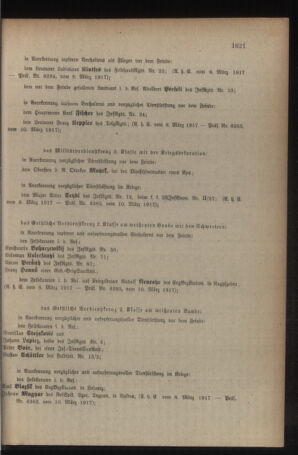 Kaiserlich-königliches Armee-Verordnungsblatt: Personal-Angelegenheiten 19170317 Seite: 3