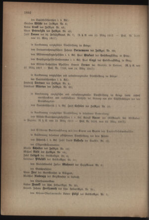 Kaiserlich-königliches Armee-Verordnungsblatt: Personal-Angelegenheiten 19170331 Seite: 14