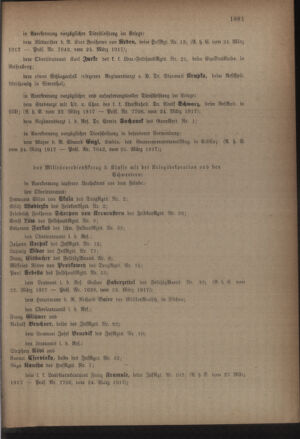 Kaiserlich-königliches Armee-Verordnungsblatt: Personal-Angelegenheiten 19170331 Seite: 3