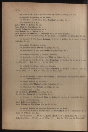 Kaiserlich-königliches Armee-Verordnungsblatt: Personal-Angelegenheiten 19170402 Seite: 6