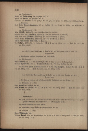 Kaiserlich-königliches Armee-Verordnungsblatt: Personal-Angelegenheiten 19170407 Seite: 2