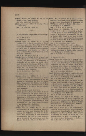 Kaiserlich-königliches Armee-Verordnungsblatt: Personal-Angelegenheiten 19170407 Seite: 42