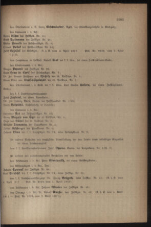 Kaiserlich-königliches Armee-Verordnungsblatt: Personal-Angelegenheiten 19170414 Seite: 13