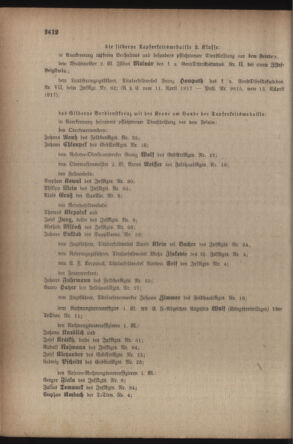 Kaiserlich-königliches Armee-Verordnungsblatt: Personal-Angelegenheiten 19170418 Seite: 14