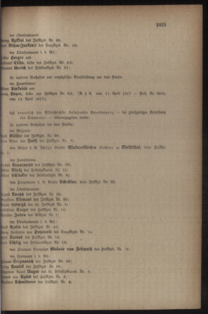 Kaiserlich-königliches Armee-Verordnungsblatt: Personal-Angelegenheiten 19170418 Seite: 5