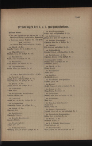 Kaiserlich-königliches Armee-Verordnungsblatt: Personal-Angelegenheiten 19170421 Seite: 23