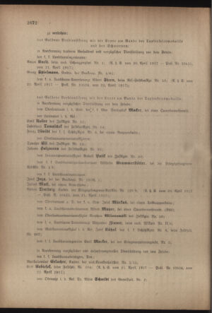 Kaiserlich-königliches Armee-Verordnungsblatt: Personal-Angelegenheiten 19170428 Seite: 10