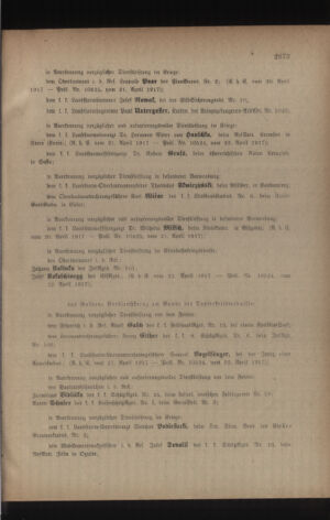 Kaiserlich-königliches Armee-Verordnungsblatt: Personal-Angelegenheiten 19170428 Seite: 11