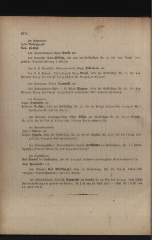 Kaiserlich-königliches Armee-Verordnungsblatt: Personal-Angelegenheiten 19170505 Seite: 22