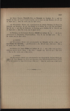 Kaiserlich-königliches Armee-Verordnungsblatt: Personal-Angelegenheiten 19170505 Seite: 75