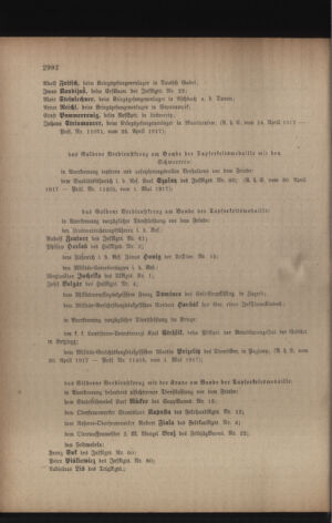 Kaiserlich-königliches Armee-Verordnungsblatt: Personal-Angelegenheiten 19170507 Seite: 50