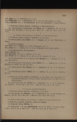 Kaiserlich-königliches Armee-Verordnungsblatt: Personal-Angelegenheiten 19170512 Seite: 11