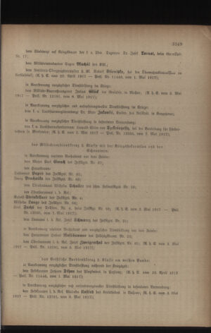 Kaiserlich-königliches Armee-Verordnungsblatt: Personal-Angelegenheiten 19170514 Seite: 3