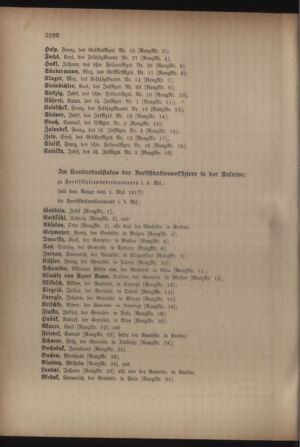 Kaiserlich-königliches Armee-Verordnungsblatt: Personal-Angelegenheiten 19170517 Seite: 104