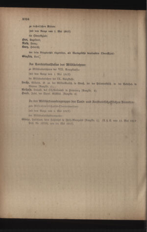 Kaiserlich-königliches Armee-Verordnungsblatt: Personal-Angelegenheiten 19170517 Seite: 130