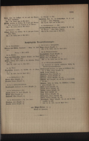 Kaiserlich-königliches Armee-Verordnungsblatt: Personal-Angelegenheiten 19170517 Seite: 7