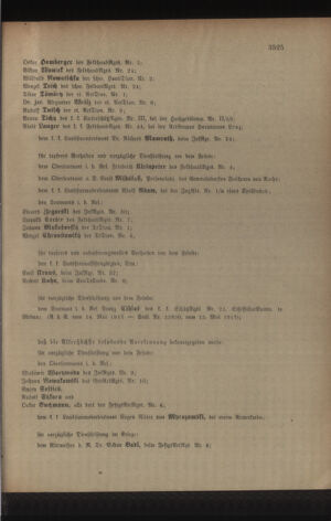 Kaiserlich-königliches Armee-Verordnungsblatt: Personal-Angelegenheiten 19170523 Seite: 3