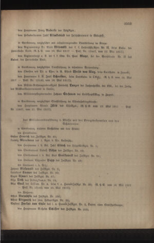 Kaiserlich-königliches Armee-Verordnungsblatt: Personal-Angelegenheiten 19170526 Seite: 3