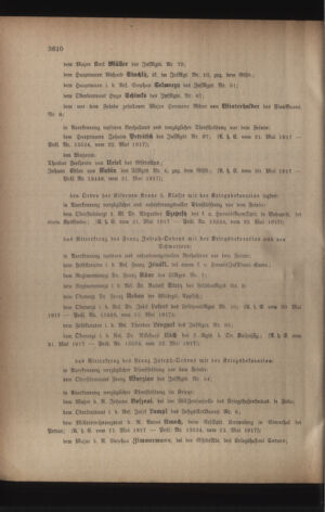 Kaiserlich-königliches Armee-Verordnungsblatt: Personal-Angelegenheiten 19170529 Seite: 2