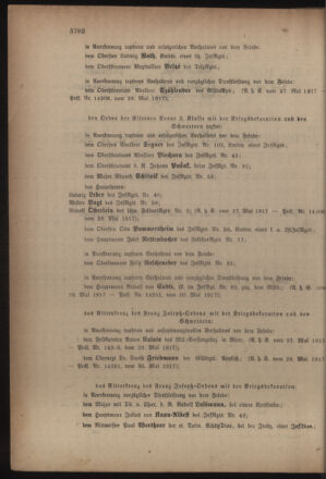 Kaiserlich-königliches Armee-Verordnungsblatt: Personal-Angelegenheiten 19170606 Seite: 2