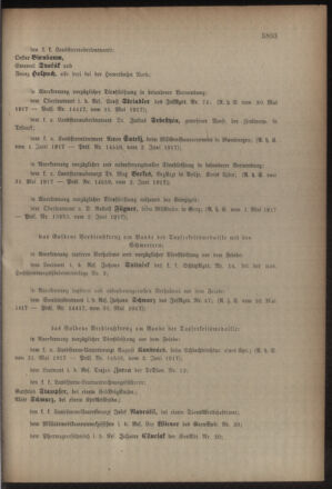 Kaiserlich-königliches Armee-Verordnungsblatt: Personal-Angelegenheiten 19170609 Seite: 11