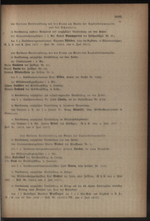 Kaiserlich-königliches Armee-Verordnungsblatt: Personal-Angelegenheiten 19170611 Seite: 7