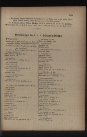 Kaiserlich-königliches Armee-Verordnungsblatt: Personal-Angelegenheiten 19170616 Seite: 13