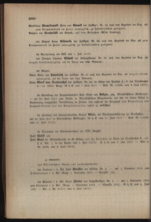 Kaiserlich-königliches Armee-Verordnungsblatt: Personal-Angelegenheiten 19170616 Seite: 48