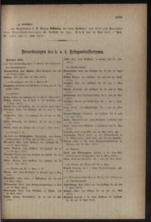 Kaiserlich-königliches Armee-Verordnungsblatt: Personal-Angelegenheiten 19170616 Seite: 53