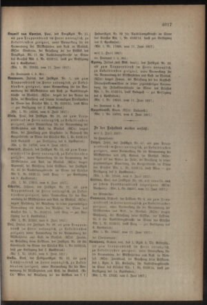 Kaiserlich-königliches Armee-Verordnungsblatt: Personal-Angelegenheiten 19170616 Seite: 61