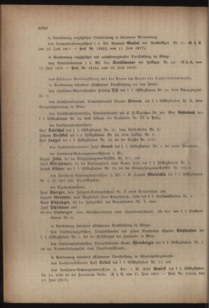 Kaiserlich-königliches Armee-Verordnungsblatt: Personal-Angelegenheiten 19170618 Seite: 20