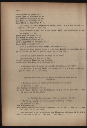 Kaiserlich-königliches Armee-Verordnungsblatt: Personal-Angelegenheiten 19170618 Seite: 4