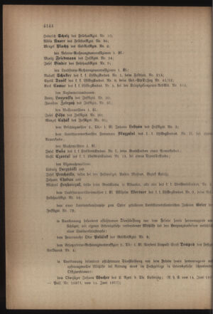 Kaiserlich-königliches Armee-Verordnungsblatt: Personal-Angelegenheiten 19170621 Seite: 20