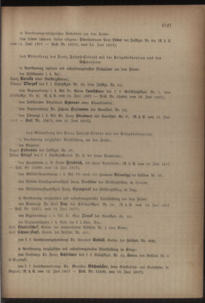 Kaiserlich-königliches Armee-Verordnungsblatt: Personal-Angelegenheiten 19170621 Seite: 3