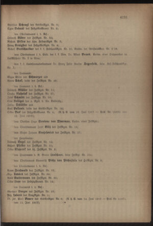 Kaiserlich-königliches Armee-Verordnungsblatt: Personal-Angelegenheiten 19170621 Seite: 7