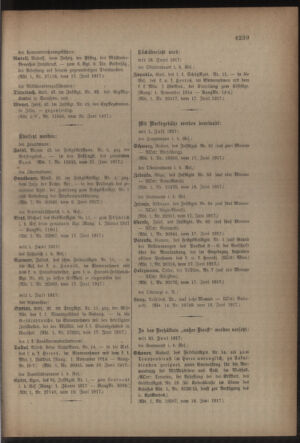 Kaiserlich-königliches Armee-Verordnungsblatt: Personal-Angelegenheiten 19170623 Seite: 49