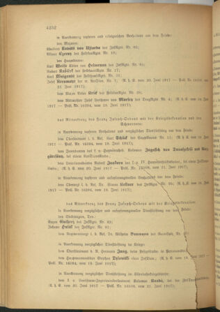 Kaiserlich-königliches Armee-Verordnungsblatt: Personal-Angelegenheiten 19170625 Seite: 2