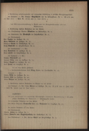 Kaiserlich-königliches Armee-Verordnungsblatt: Personal-Angelegenheiten 19170627 Seite: 3