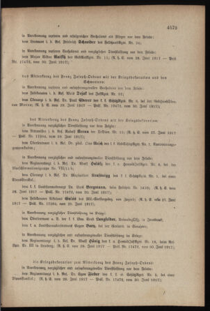 Kaiserlich-königliches Armee-Verordnungsblatt: Personal-Angelegenheiten 19170707 Seite: 3