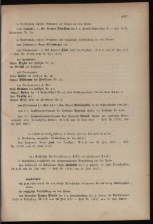 Kaiserlich-königliches Armee-Verordnungsblatt: Personal-Angelegenheiten 19170707 Seite: 5